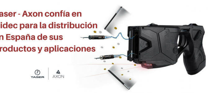 Taser – Axon confía en Nidec para la distribución en España de sus productos y servicios